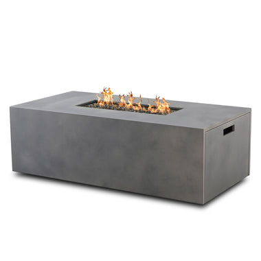 Bellino Rectangular Fire Pit 30" x 60" w/lid