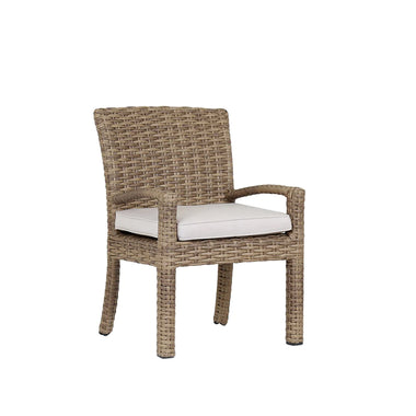 Havana Dining Arm Chair with Cushion by Sunset West