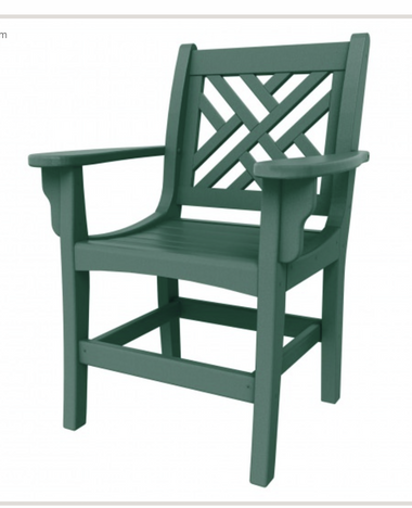 DURAWOOD Chippendale Dining Chair With Arms by Pawleys Island