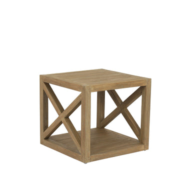 Coastal Teak X End Table by Sunset West