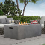 Bellino Rectangular Fire Pit 30" x 60" w/lid