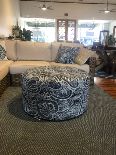 Round Outdoor Ottoman 36" by Sunset West