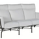 Majorca Aluminum Sofa