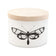 3 Wick Butterfly Citronella Candle
