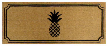 Pineapple 24 x 60 coir doormat