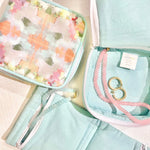 Monet's Garden Pink Jewelry Case by Laura Park