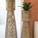 Tall Seagrass and Iron Planter Towers
