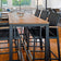 High Dining Set - Table w/six bar height stools